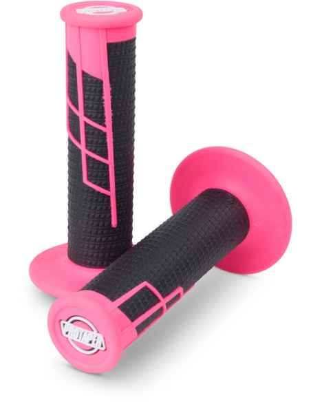 Poignées moto Clamp On PROTAPER - Triple densité + cames incluses - Coloris au choix