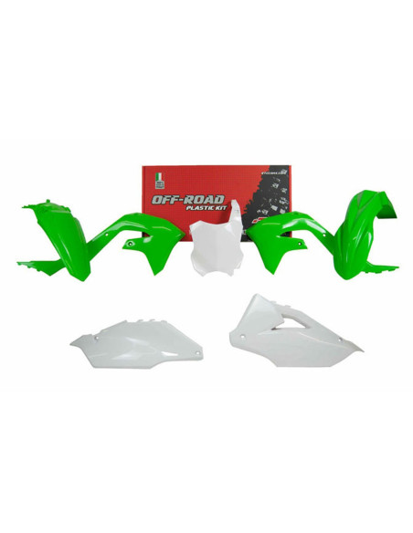 Kit plastiques RACETECH Kawasaki 450 KXF 2019-2022 / 250 KXF 2021-2022