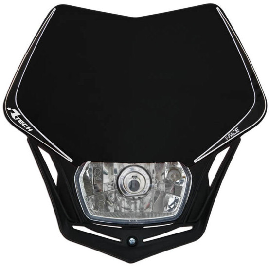 Plaque Phare enduro Racetech VFACE