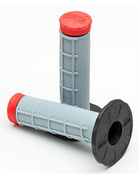 Poignées moto PROTAPER Tri Density Half Waffle MX