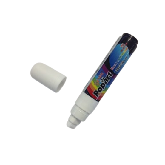 Stylo panneautage blanc