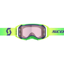 Masque cross Scott Prospect 2.0 Amplifier - Midnight Violet Jaune fluo 2