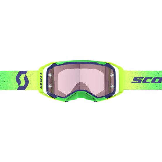 Masque cross Scott Prospect 2.0 Amplifier - Midnight Violet Jaune fluo
