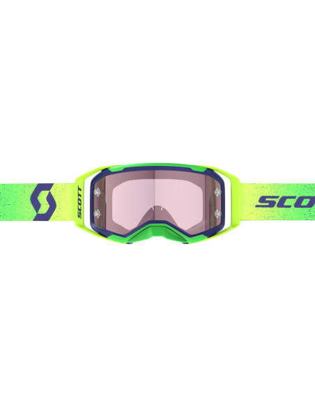 Masque cross Scott Prospect 2.0 Amplifier - Midnight Violet Jaune fluo