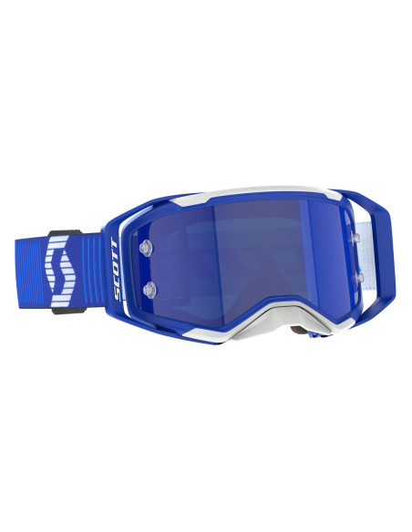 Masque cross Scott Prospect 2.0 - Bleu Blanc
