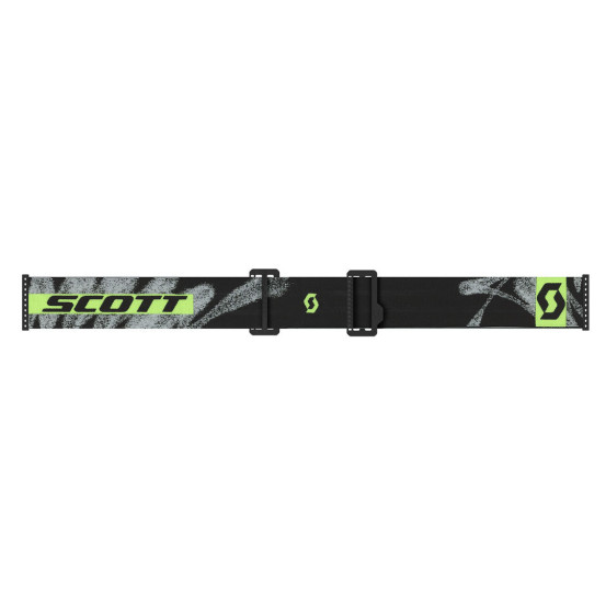 Masque cross Scott Prospect 2.0 - Caviar Noir Jaune fluo
