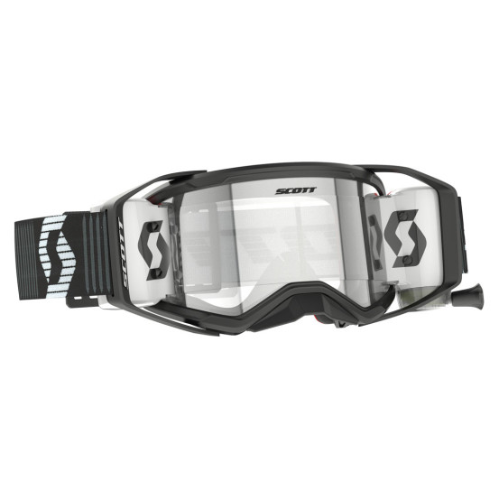 Masque cross Scott Prospect 2.0 WFS - Noir Blanc
