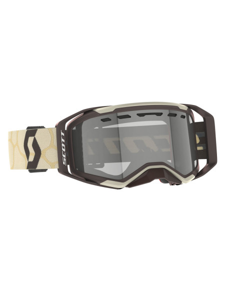 Masque cross Scott Prospect 2.0 Enduro  Light sensitive - Désert Beige Dirt Marron