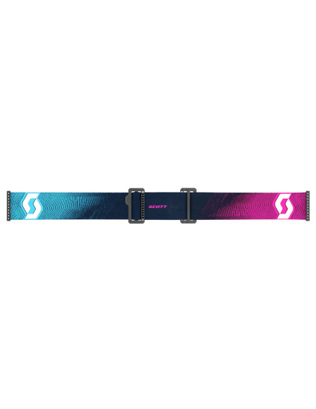 Masque cross Scott Prospect 2.0 Amplifier chrome - Stealth Bleu Radiant Rose