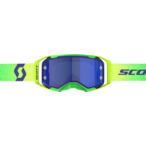 Masque cross Scott Prospect 2.0 Amplifier chrome - Midnight Violet Jaune fluo 2