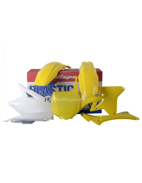 Kit plastiques POLISPORT SUZUKI 250 RMZ 2007-2009