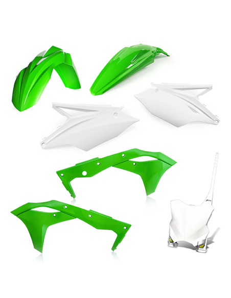 Kit Plastiques CYCRA KAWASAKI KXF250 18 avec Plaque Stadium