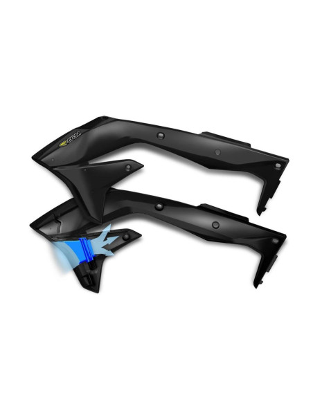 Ouïes de Radiateur PowerFlow CYCRA Suzuki 250 RMZ 2010-2018 450 RMZ 2008-2017