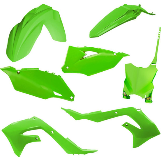 Kit Plastiques CYCRA KAWASAKI KXF450 19-21 avec Plaque Stadium