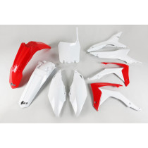 Kit plastiques + caches boite à air Honda 250 CRF-R 2014-2017 450 CRF-R 2013-2016 2