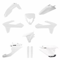 Kit plastiques - Blanc - Polisport Sherco SE / SEF 2025