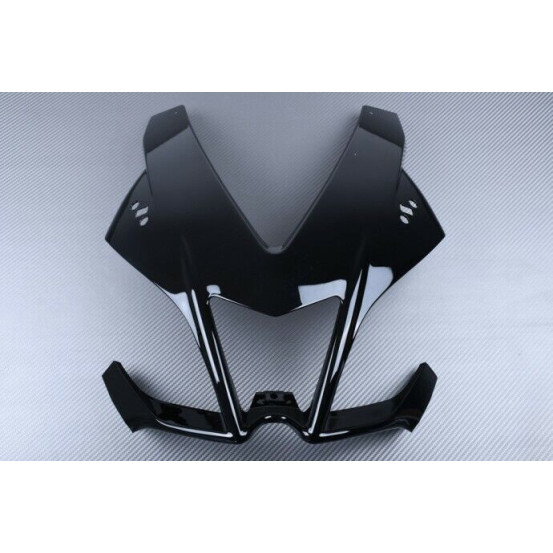 Carénage face avant origine Piaggio Aprilia 50 / 125 RS4 2011-2018 Noir