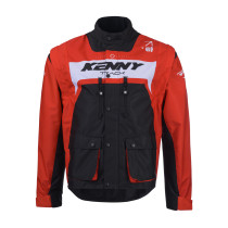 Veste enduro Kenny Track - Rouge