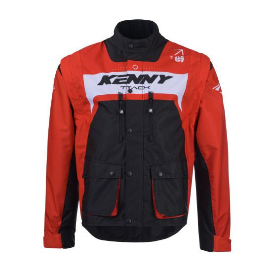 Veste enduro Kenny Track - Rouge