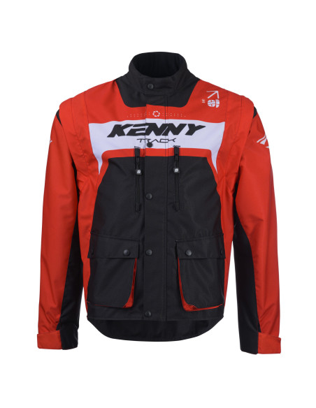 Veste enduro Kenny Track - Rouge