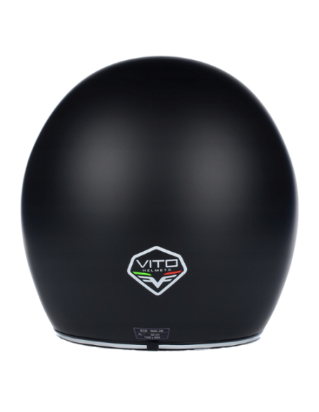 Casque Jet VITO Special Noir Mat
