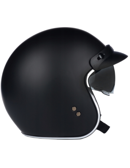 Casque Jet VITO Special Noir Mat