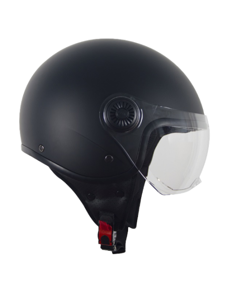 Casque Jet VITO Loreto Noir Mat
