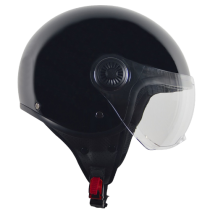 Casque Jet VITO Loreto Noir Brillant 2