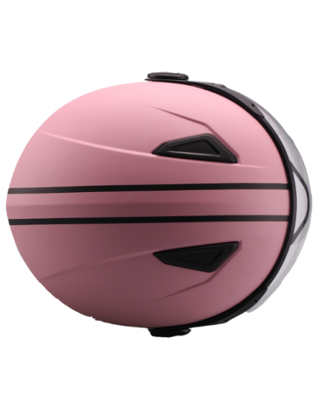 Casque Jet VITO Moda Rose Mat