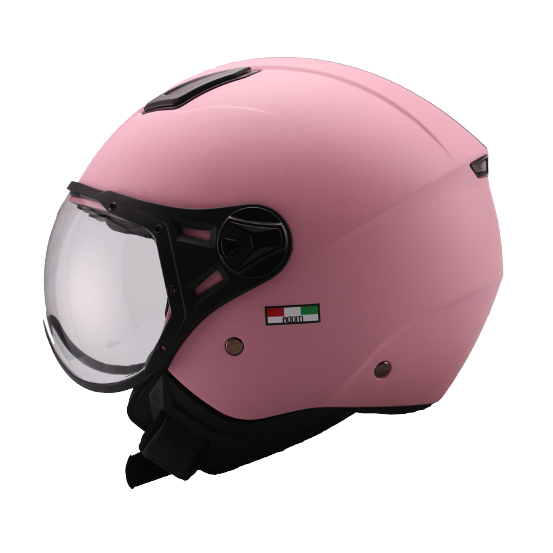 Casque Jet VITO Moda Rose Mat