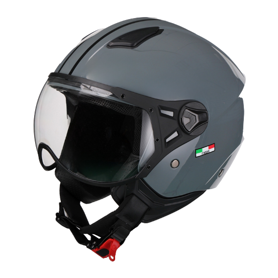 Casque Jet VITO Moda Gris Nardo