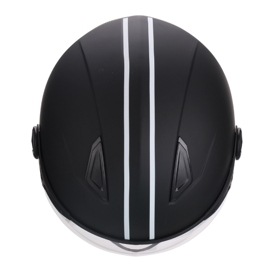 Casque Jet VITO Moda Notte Noir Mat
