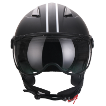 Casque Jet VITO Moda Notte Noir Mat 2