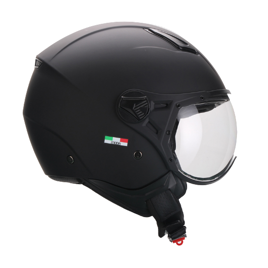 Casque Jet VITO Moda Notte Noir Mat