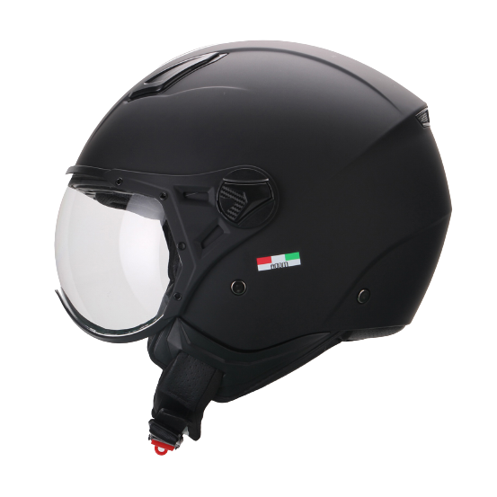 Casque Jet VITO Moda Notte Noir Mat