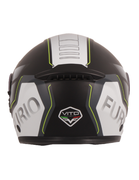 Casque modulable VITO Furio Noir / Fluo