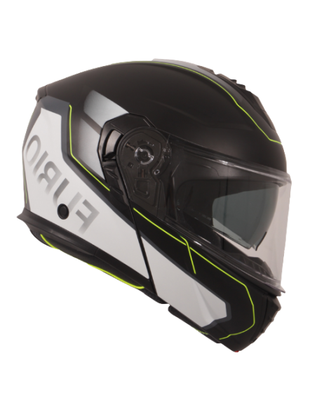 Casque modulable VITO Furio Noir / Fluo