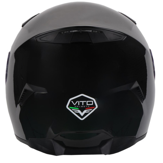 Casque intégral VITO Duomo Noir Brillant