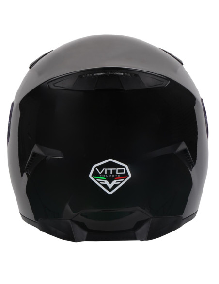 Casque intégral VITO Duomo Noir Brillant