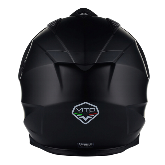 Casque Cross VITO Molino Noir Mat