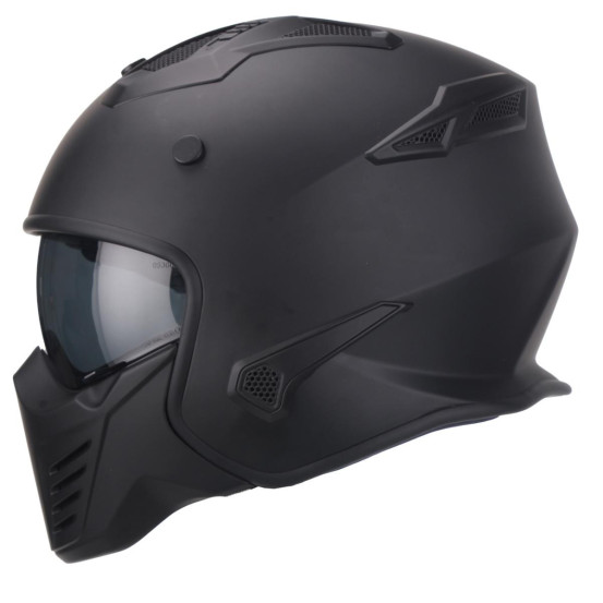 Casque Jet VITO Bruzano Noir Mat