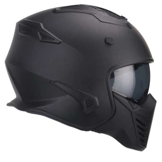 Casque Jet VITO Bruzano Noir Mat