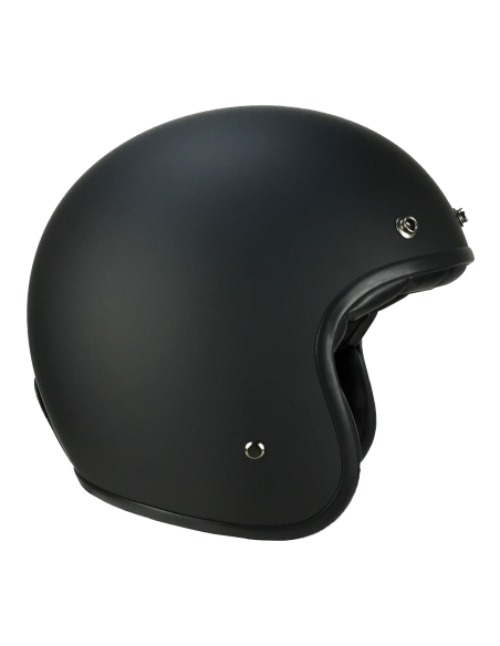 Casque Jet VITO Grande Noir Mat