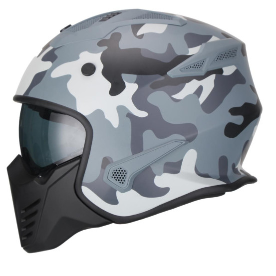 Casque Jet VITO Bruzano Camouflage