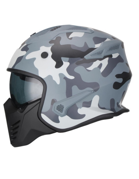 Casque Jet VITO Bruzano Camouflage