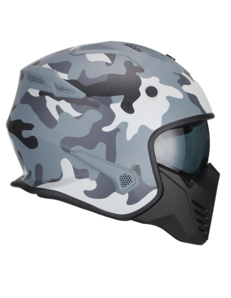 Casque Jet VITO Bruzano Camouflage