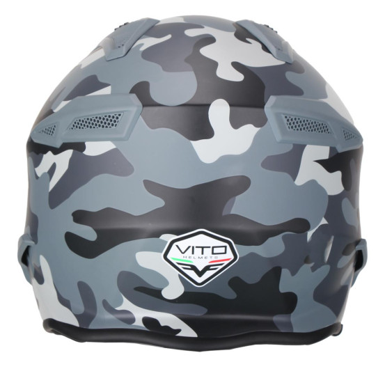 Casque Jet VITO Bruzano Camouflage