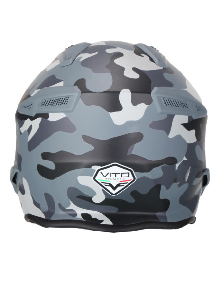 Casque Jet VITO Bruzano Camouflage
