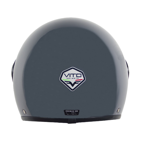 Casque Jet VITO Loreto Gris Nardo