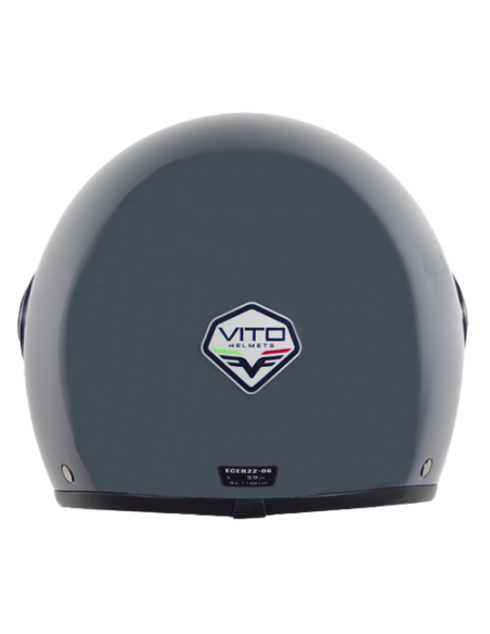 Casque Jet VITO Loreto Gris Nardo